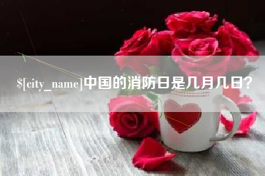 嘉善中国的消防日是几月几日？