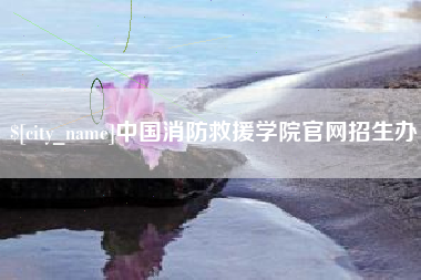 嘉善中国消防救援学院官网招生办
