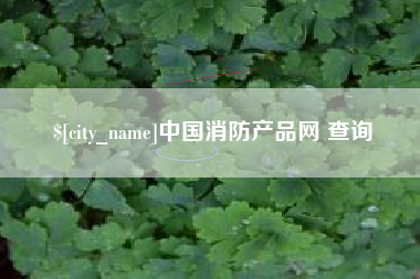 嘉善中国消防产品网 查询