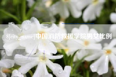 嘉善中国消防救援学院男女比例