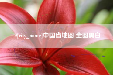 嘉善中国省地图 全图黑白