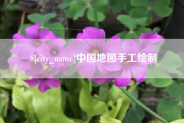 嘉善中国地图手工绘制
