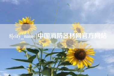 嘉善中国消防器材网官方网站