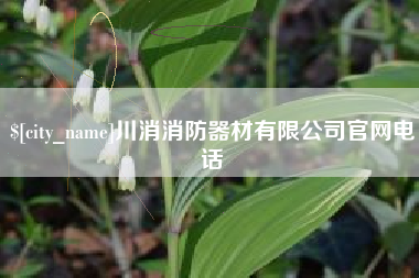 嘉善川消消防器材有限公司官网电话