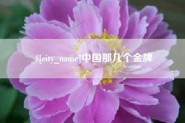 嘉善中国那几个金牌