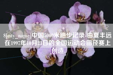 嘉善中国5000米跑步记录-由夏丰远在1997年10月23日的全国运动会田径赛上创造
