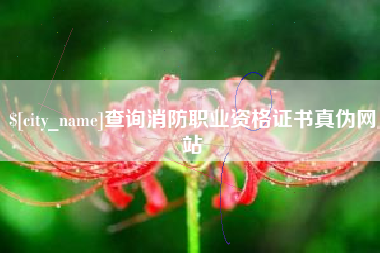 嘉善查询消防职业资格证书真伪网站
