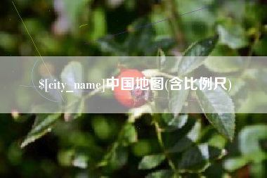 嘉善中国地图(含比例尺)